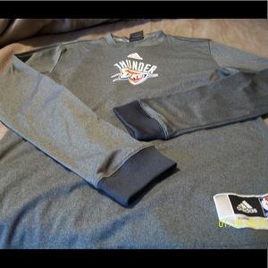 Adidas OKC Thunder LS T-shirt